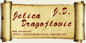 Jelica Dragojlović vizit kartica